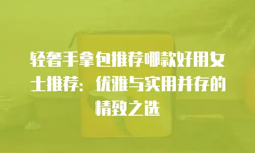 轻奢手拿包推荐哪款好用女士推荐：优雅与实用并存的精致之选