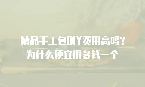 精品手工包DIY费用高吗？为什么便宜很多钱一个