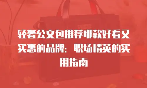 轻奢公文包推荐哪款好看又实惠的品牌：职场精英的实用指南