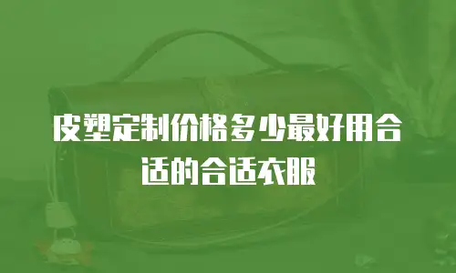 皮塑定制价格多少最好用合适的合适衣服