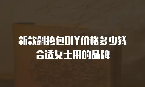 新款斜挎包DIY价格多少钱合适女士用的品牌