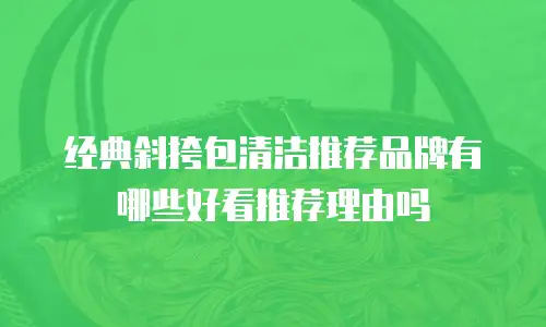 经典斜挎包清洁推荐品牌有哪些好看推荐理由吗