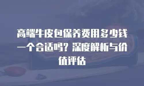 高端牛皮包保养费用多少钱一个合适吗？深度解析与价值评估