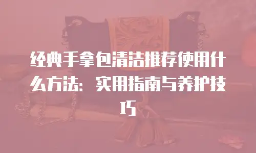 经典手拿包清洁推荐使用什么方法：实用指南与养护技巧