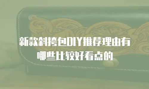 新款斜挎包DIY推荐理由有哪些比较好看点的