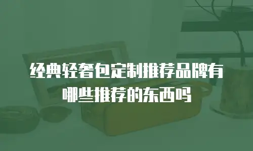 经典轻奢包定制推荐品牌有哪些推荐的东西吗