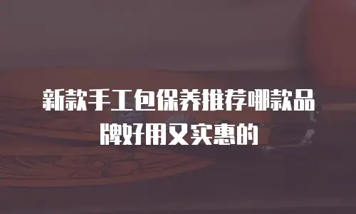 新款手工包保养推荐哪款品牌好用又实惠的