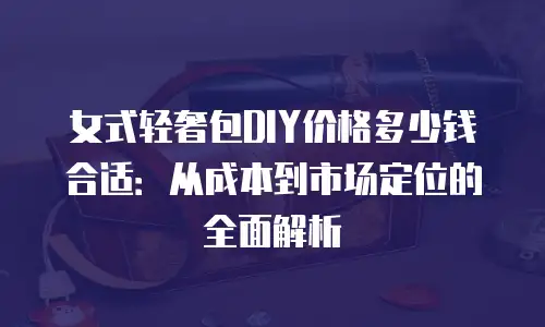 女式轻奢包DIY价格多少钱合适：从成本到市场定位的全面解析