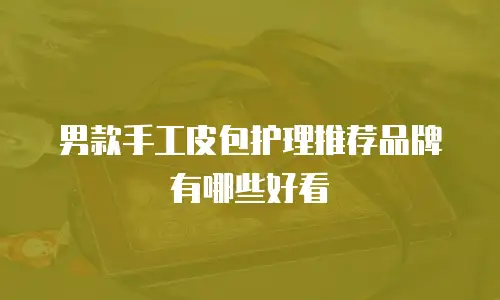男款手工皮包护理推荐品牌有哪些好看