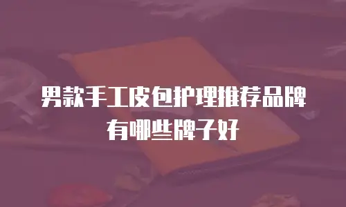 男款手工皮包护理推荐品牌有哪些牌子好