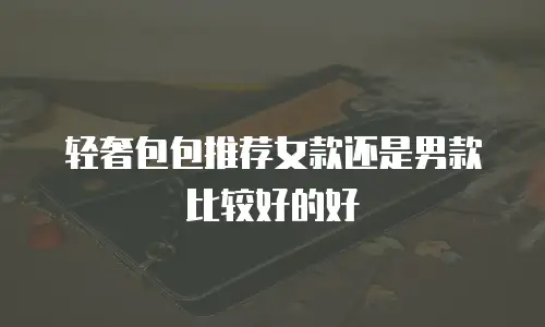 轻奢包包推荐女款还是男款比较好的好
