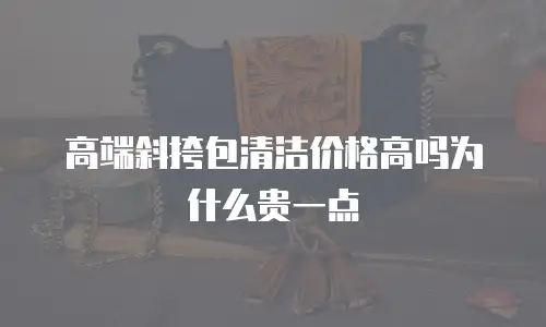 高端斜挎包清洁价格高吗为什么贵一点
