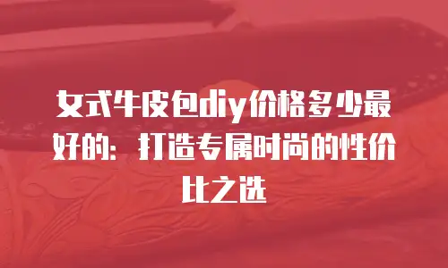 女式牛皮包diy价格多少最好的：打造专属时尚的性价比之选