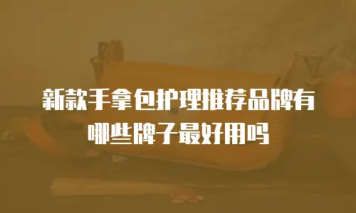 新款手拿包护理推荐品牌有哪些牌子最好用吗
