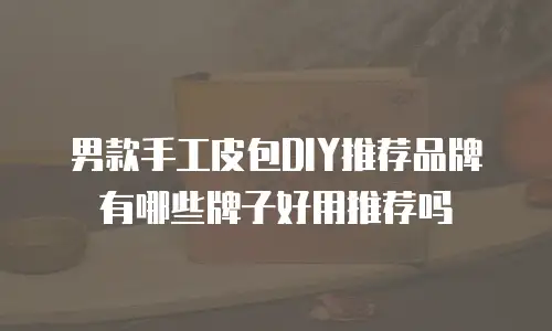 男款手工皮包DIY推荐品牌有哪些牌子好用推荐吗