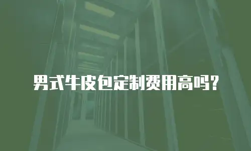 男式牛皮包定制费用高吗？