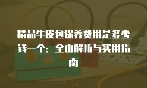精品牛皮包保养费用是多少钱一个：全面解析与实用指南