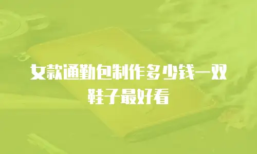 女款通勤包制作多少钱一双鞋子最好看