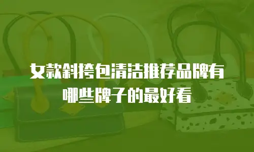 女款斜挎包清洁推荐品牌有哪些牌子的最好看