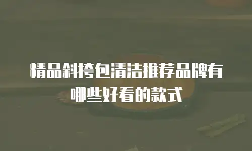 精品斜挎包清洁推荐品牌有哪些好看的款式