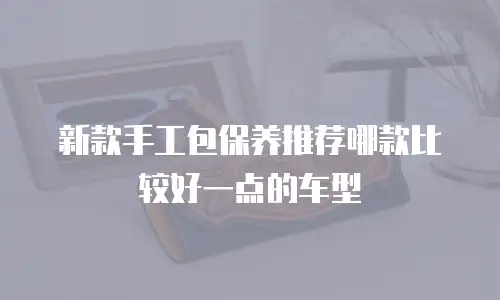 新款手工包保养推荐哪款比较好一点的车型
