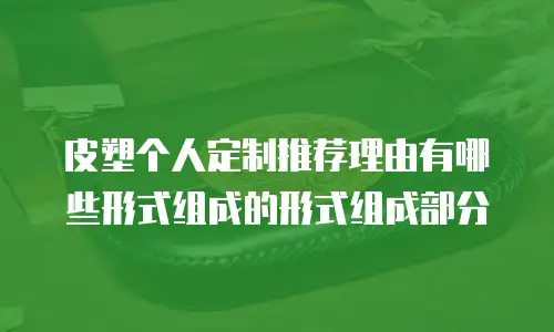 皮塑个人定制推荐理由有哪些形式组成的形式组成部分