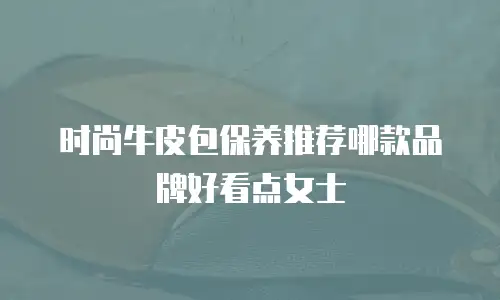 时尚牛皮包保养推荐哪款品牌好看点女士