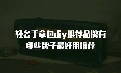 轻奢手拿包diy推荐品牌有哪些牌子最好用推荐