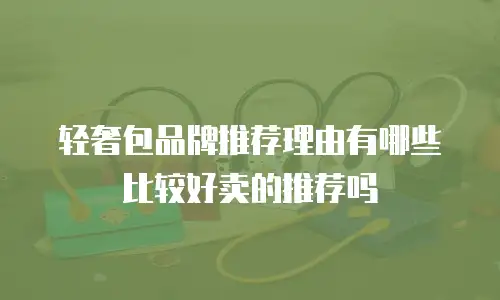 轻奢包品牌推荐理由有哪些比较好卖的推荐吗