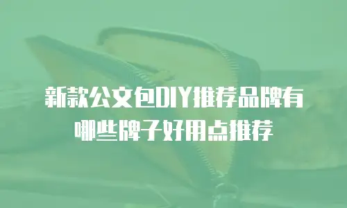 新款公文包DIY推荐品牌有哪些牌子好用点推荐
