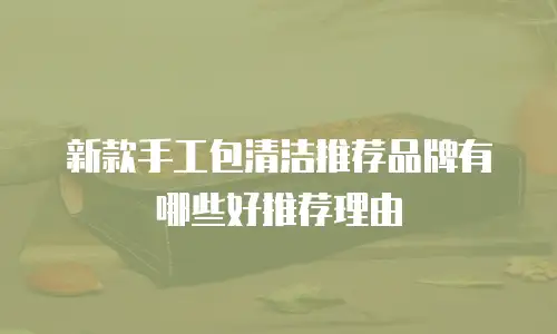 新款手工包清洁推荐品牌有哪些好推荐理由