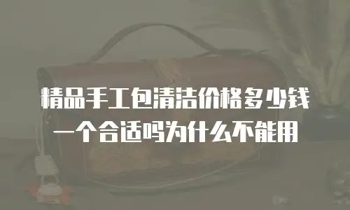 精品手工包清洁价格多少钱一个合适吗为什么不能用