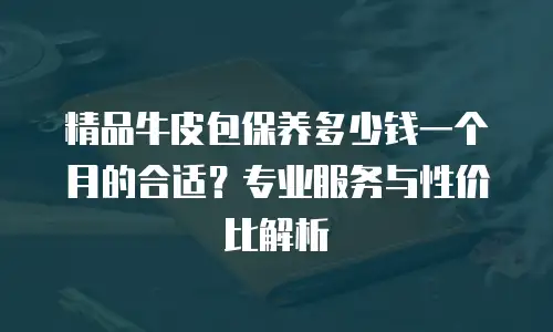 精品牛皮包保养多少钱一个月的合适？专业服务与性价比解析