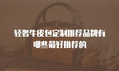 轻奢牛皮包定制推荐品牌有哪些最好推荐的