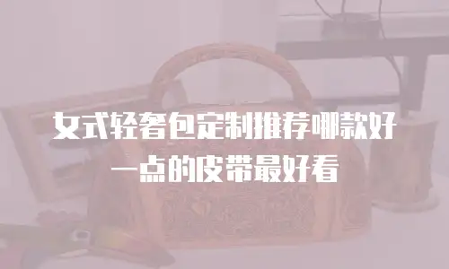女式轻奢包定制推荐哪款好一点的皮带最好看