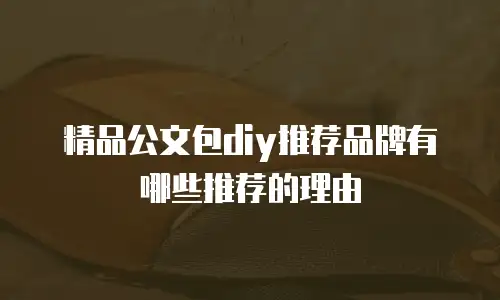 精品公文包diy推荐品牌有哪些推荐的理由