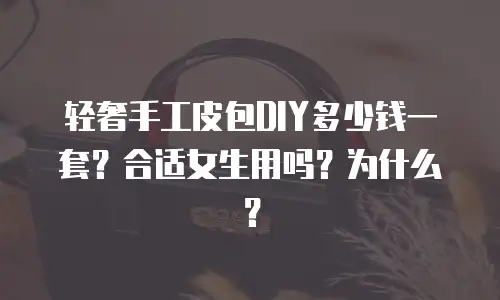 轻奢手工皮包DIY多少钱一套？合适女生用吗？为什么？