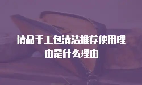 精品手工包清洁推荐使用理由是什么理由