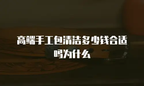 高端手工包清洁多少钱合适吗为什么
