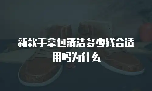 新款手拿包清洁多少钱合适用吗为什么
