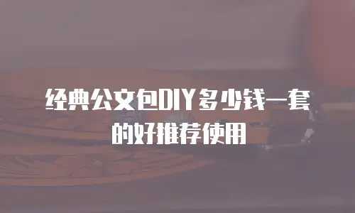 经典公文包DIY多少钱一套的好推荐使用