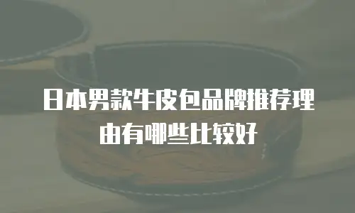日本男款牛皮包品牌推荐理由有哪些比较好