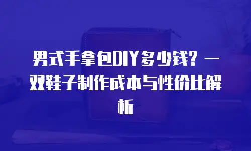男式手拿包DIY多少钱？一双鞋子制作成本与性价比解析