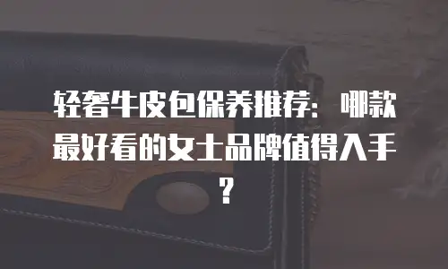 轻奢牛皮包保养推荐：哪款最好看的女士品牌值得入手？