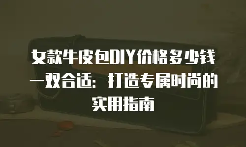 女款牛皮包DIY价格多少钱一双合适：打造专属时尚的实用指南