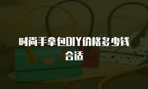 时尚手拿包DIY价格多少钱合适