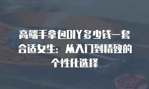 高端手拿包DIY多少钱一套合适女生：从入门到精致的个性化选择