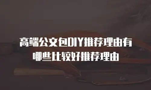 高端公文包DIY推荐理由有哪些比较好推荐理由