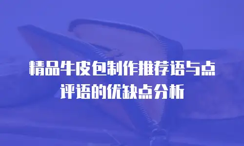 精品牛皮包制作推荐语与点评语的优缺点分析