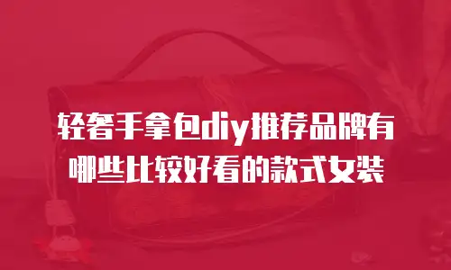 轻奢手拿包diy推荐品牌有哪些比较好看的款式女装